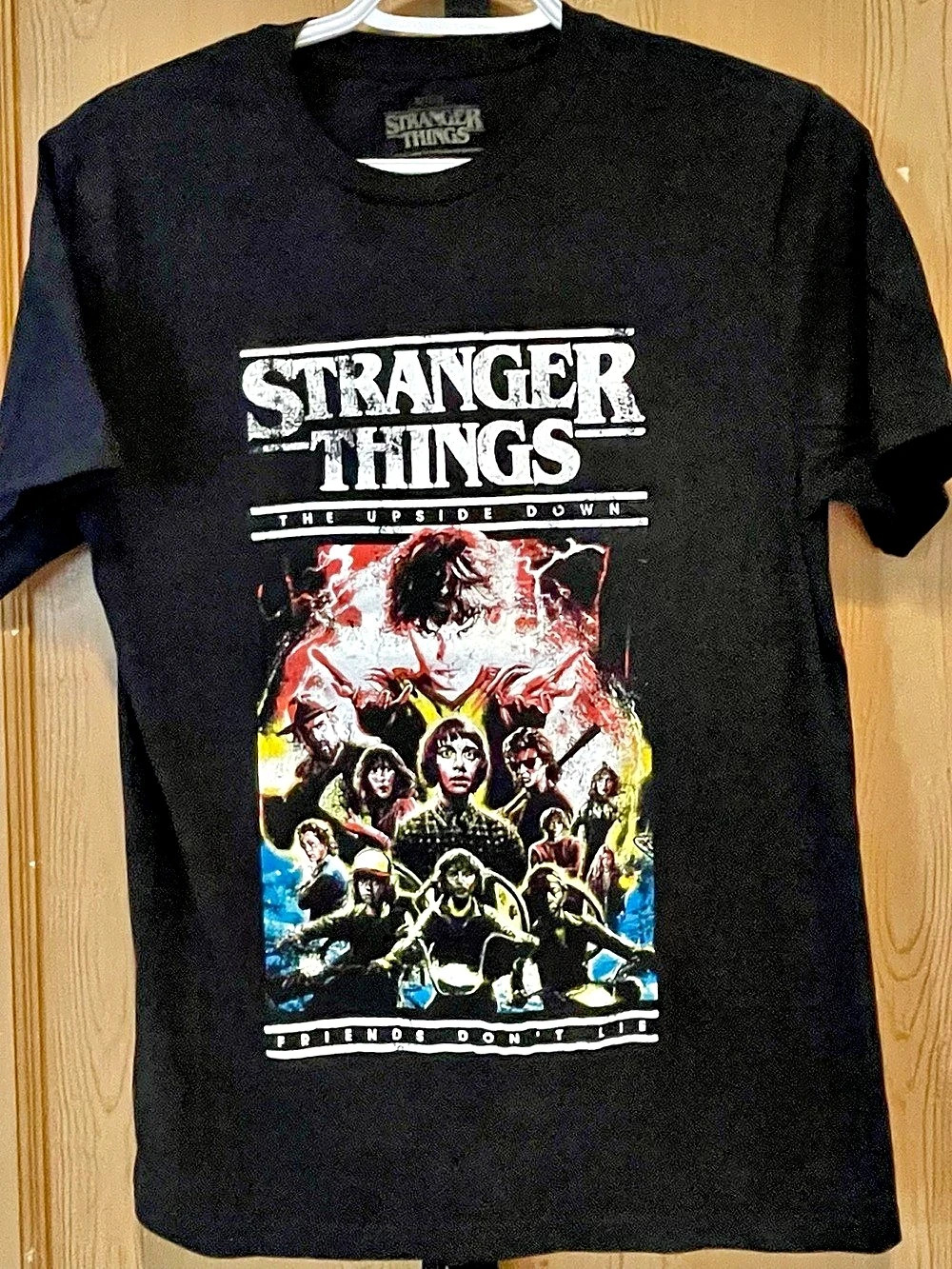 Netflix Stranger Things "The Upside Down" Friends Don't Lie Graphic Tee